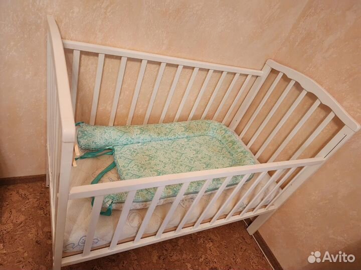 Кроватка+матрас+кокон