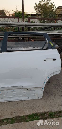 Дверь левая задняя Чери Тиго 8