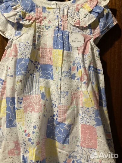 Платье на девочку 80 86 новое