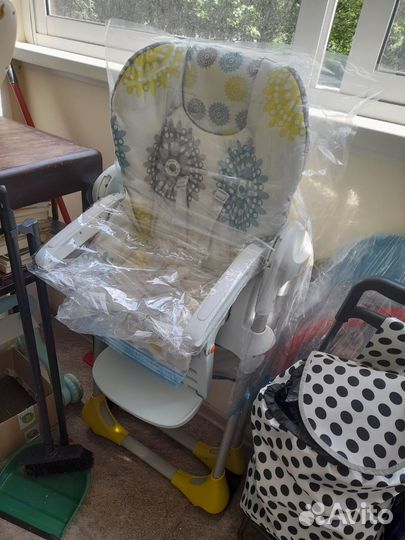 Стульчик для кормления chicco polly чико