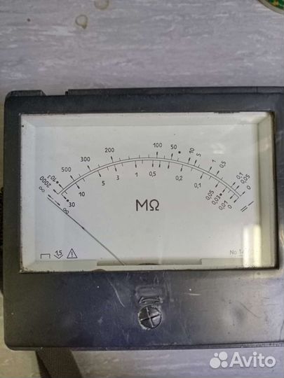 Мегаомметр Ф4102/1- (1М), Вольтметр Э316, М93