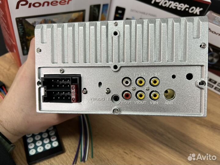 Магнитола Pioneer 2 din с блютуз Пионер 2 дин