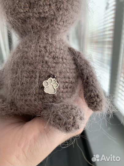 Вязаный кот