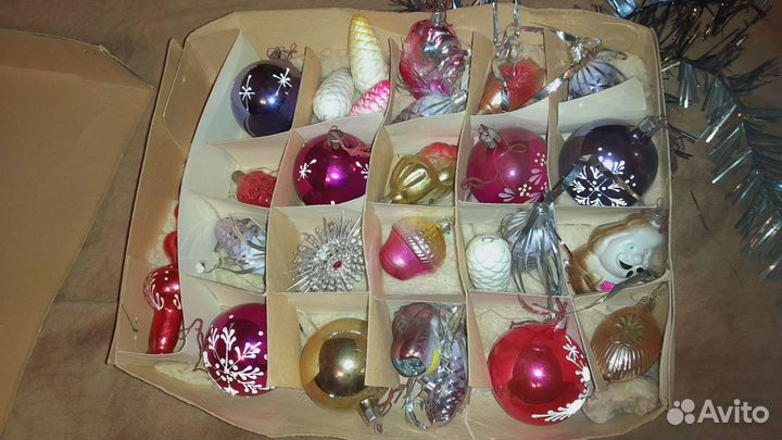 Советские елочные игрушки