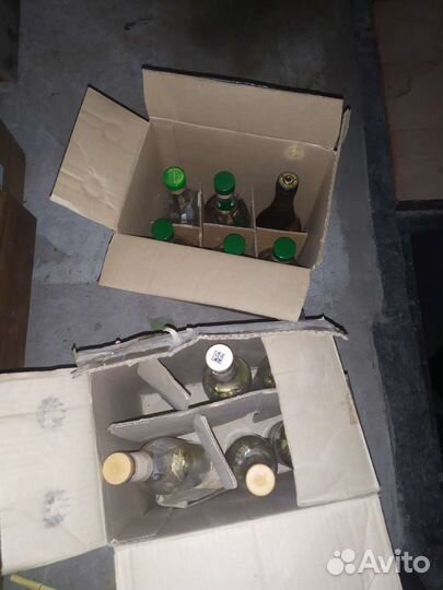 Бутылка с пробкой 43 штук