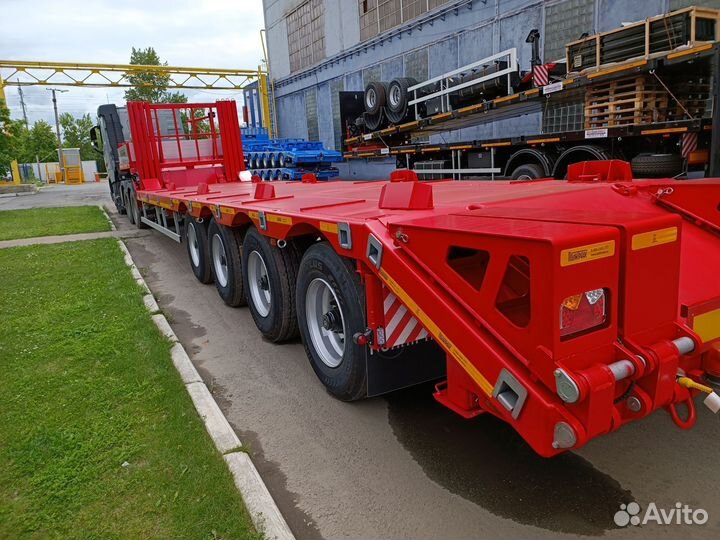 Полуприцеп трал (тяжеловоз) Политранс ТСП 94165, 2023