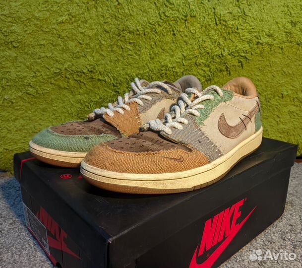 Кроссовки nike jordan 1 retro low OGZ voodoo zion