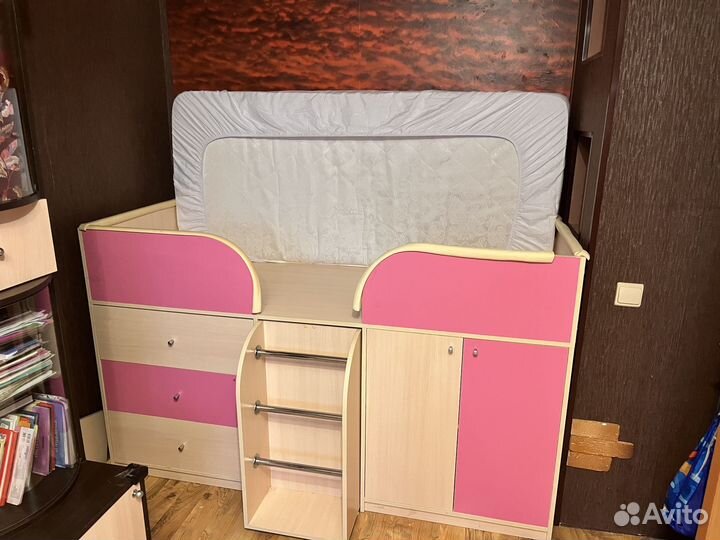 Детская кровать чердак