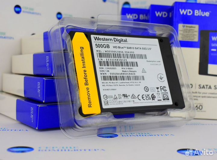 SSD WD blue 500 GB