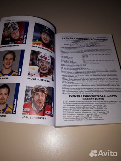 Ежегодник шведской хоккейной ассоциации 2019-20
