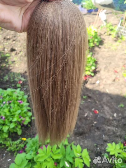 Волосы натуральные с наращиванием