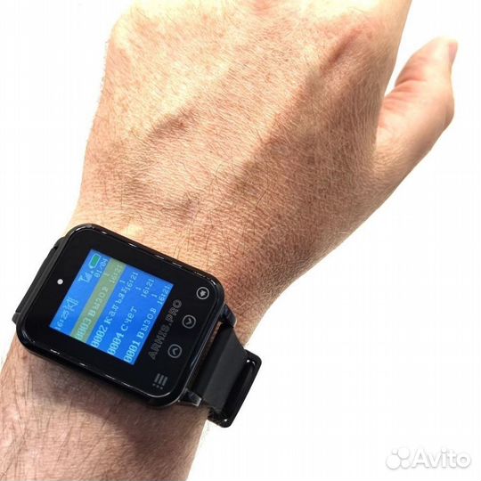 Наручный пейджер часы официанта и персонала