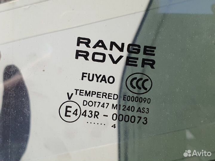 Стекло заднее правое Land Rover Range Rover Evoque