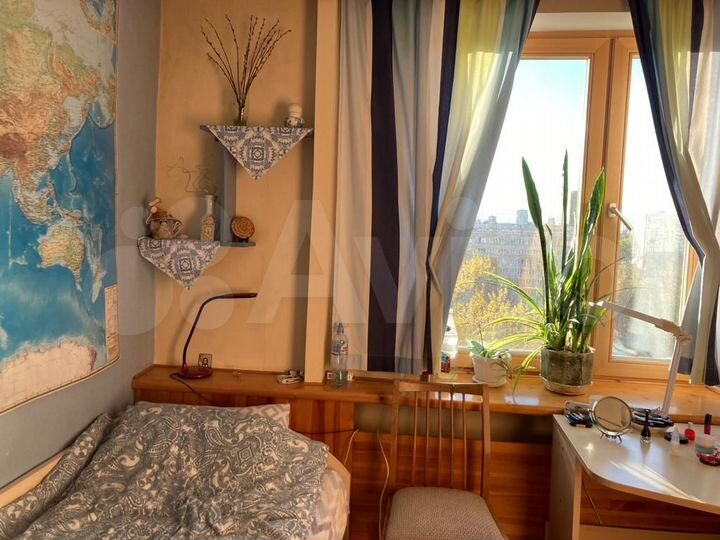 Комната 9,5 м² в 3-к., 8/16 эт.