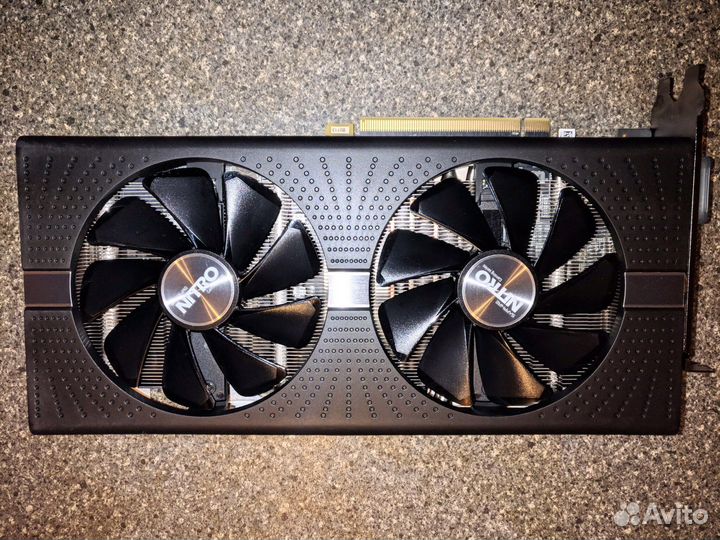 Видеокарта sapphire RX580 Nitro+ 4GB