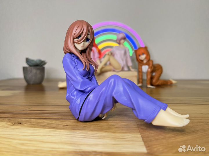 Аниме Фигурка Мику Накано в пижаме 