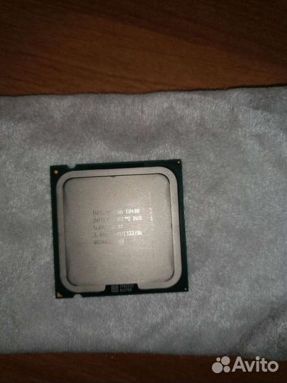 Процессор intel core 2 duo e8400