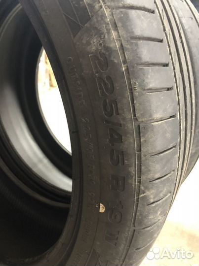 Continental ContiSportContact 3 255/40 R19 и 3.25/4.5 R5.5 19