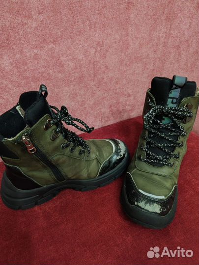 Ботинки зимние на мальчика 32 размер
