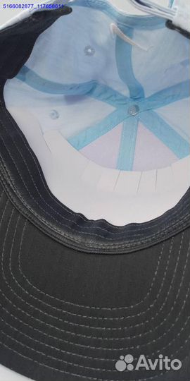 Бейсболки nike бело-голубые (Арт.12572)