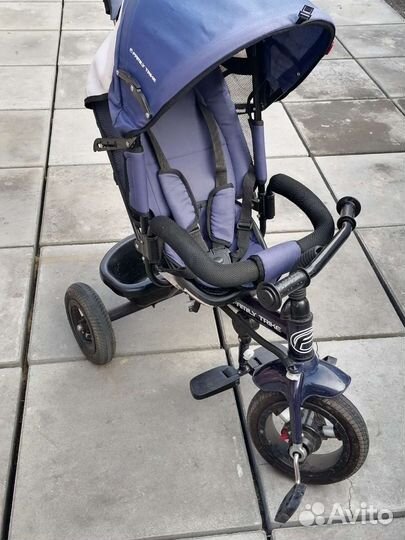 Детский велосипед с ручкой