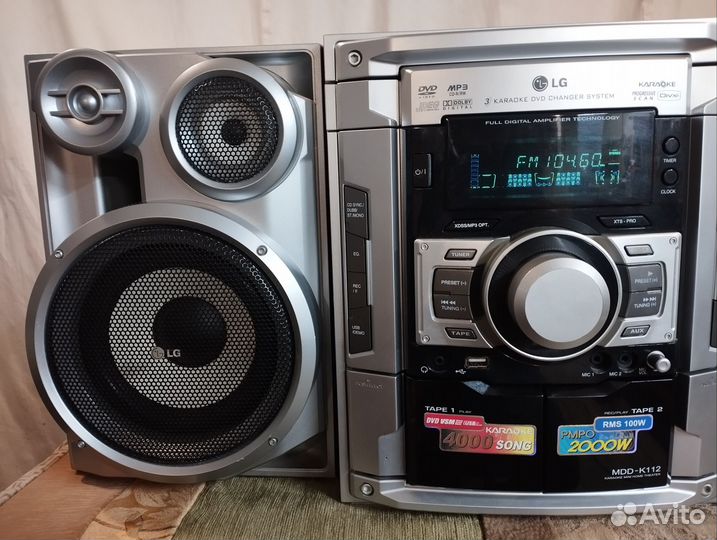 Музыкальный центр LG с USB