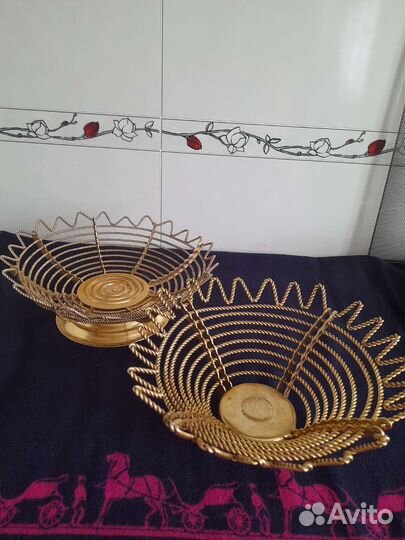 Ваза для фруктов времен СССР