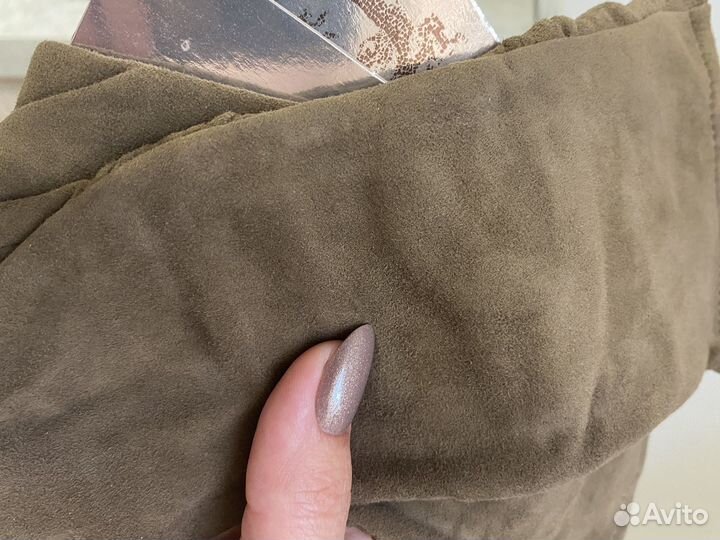 Перчатки и шарф Eleganzza 6 замша