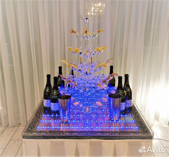 Пирамида из шампанского