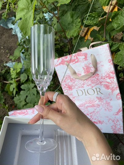 Фужеры бокалы Dior Диор