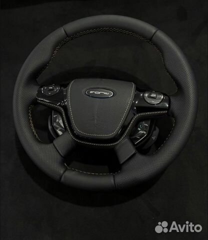 Обшитый руль на ford focus 3