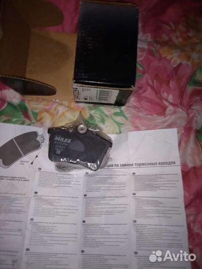 Тормозные колодки задние на peugeot partner