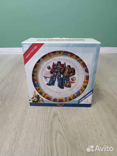 Набор посуды трансформеры