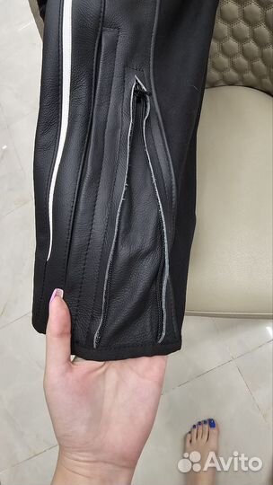 Мотобрюки кожаные женские dainese delta 3 46