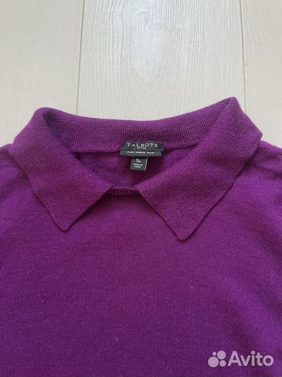 Talbots XS свитер шерсть мериноса