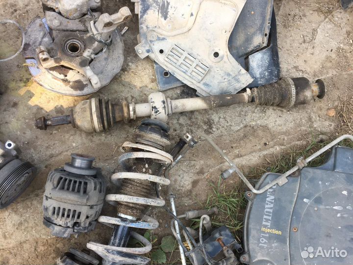 Полуоси renault logan