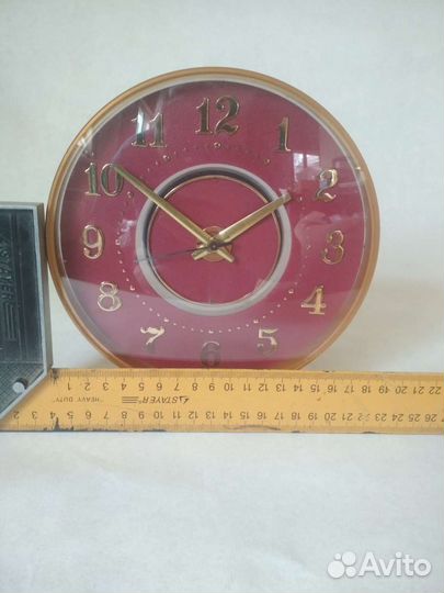 Часы настольные молния СССР