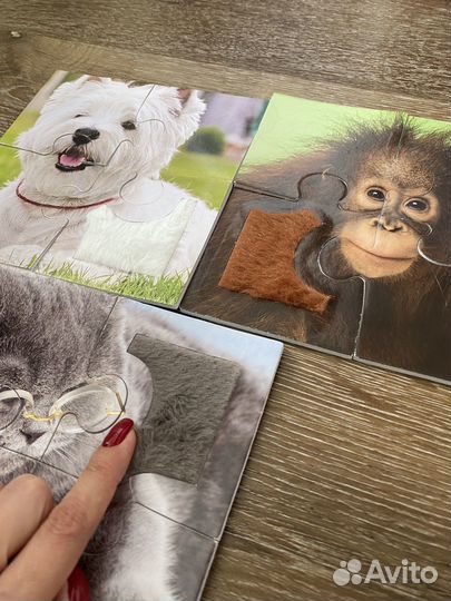 Развивающие игры Пазлы для малышей мягкие