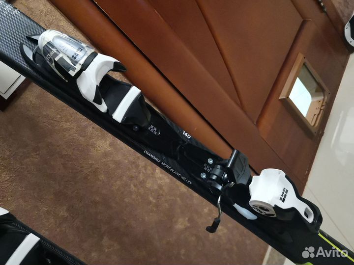 Горные лыжи 140 см, немного б/у