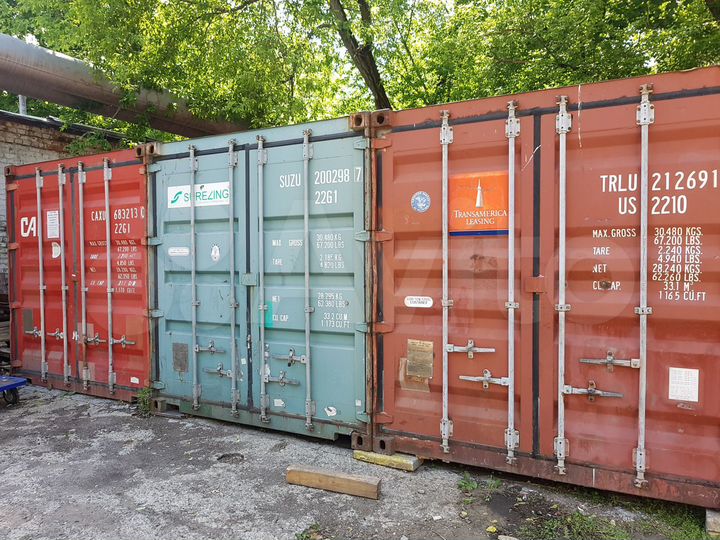 Аренда контейнера под склад, 15 м²