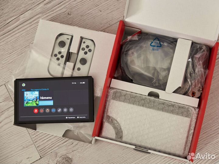 Nintendo Switch oled новая прошитая
