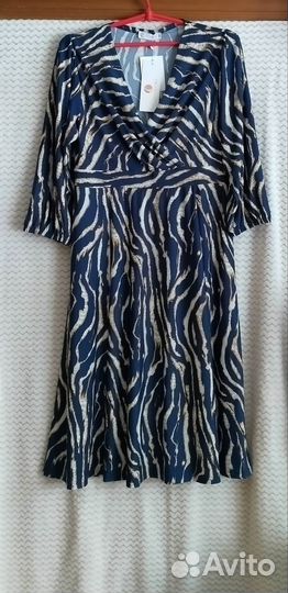 Эффектное Платье ткань масло р. 52
