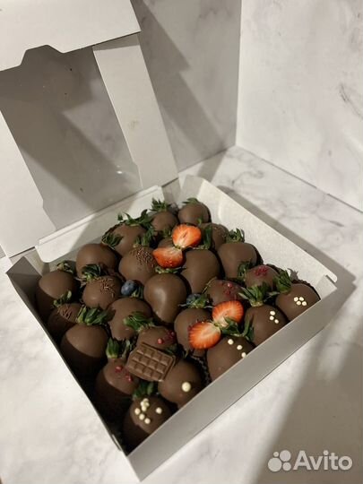 Клубника в шоколаде