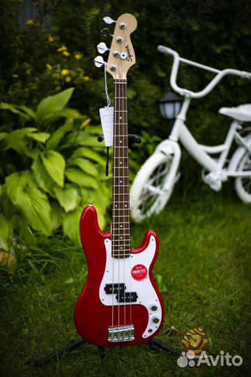 Fender Squier Mini Precision Bass Бас гитара