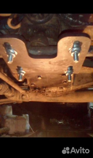 Отвязка переднего моста