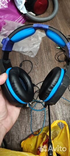 Игровые наушники с микрофоном sven