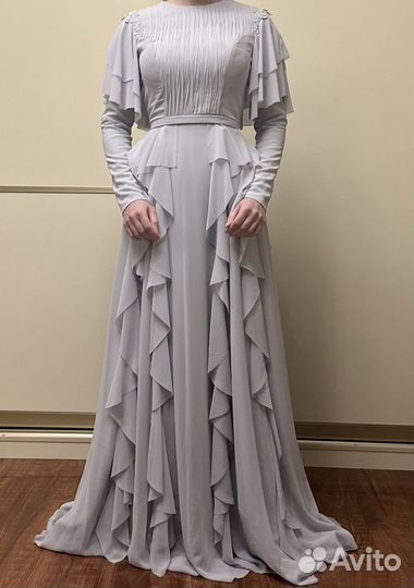 Вечернее платье в пол 38 размер
