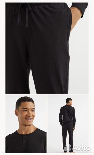 Мужская пижама хлопок HM