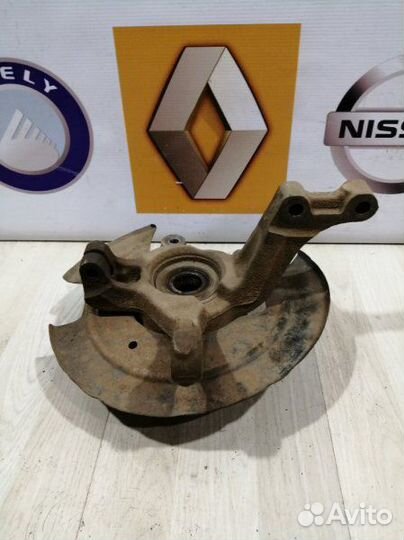 Кулак поворотный Цапфа Ступица в сборе Renault log