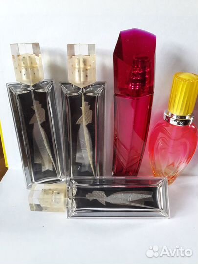 Флаконы из-под парфюмов - винтаж, снятости, лимитк